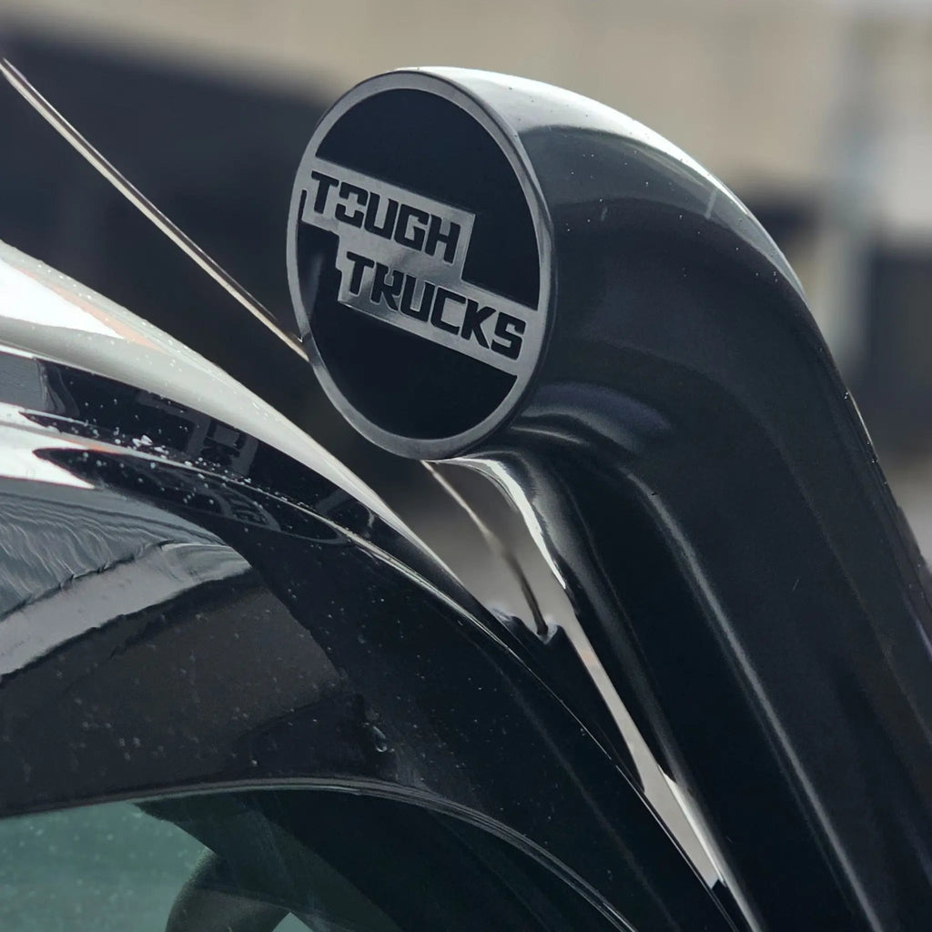 Toyota Hilux N70 Premium stainless steel snorkel, close-up of welded joint