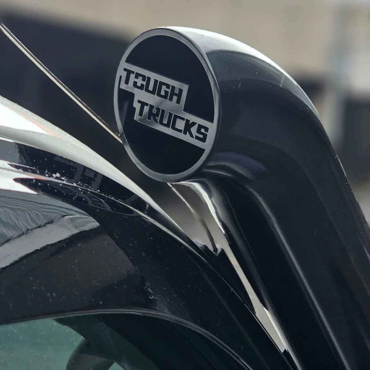 Toyota Hilux N70 Premium stainless steel snorkel, close-up of welded joint