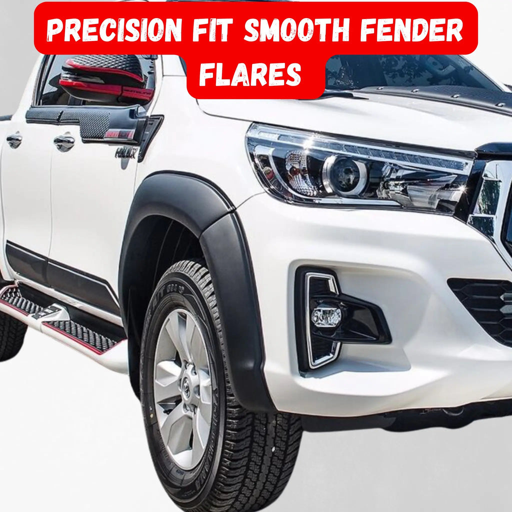 Toyota Hilux Fender Flares 2018-2020, Tough Trucks