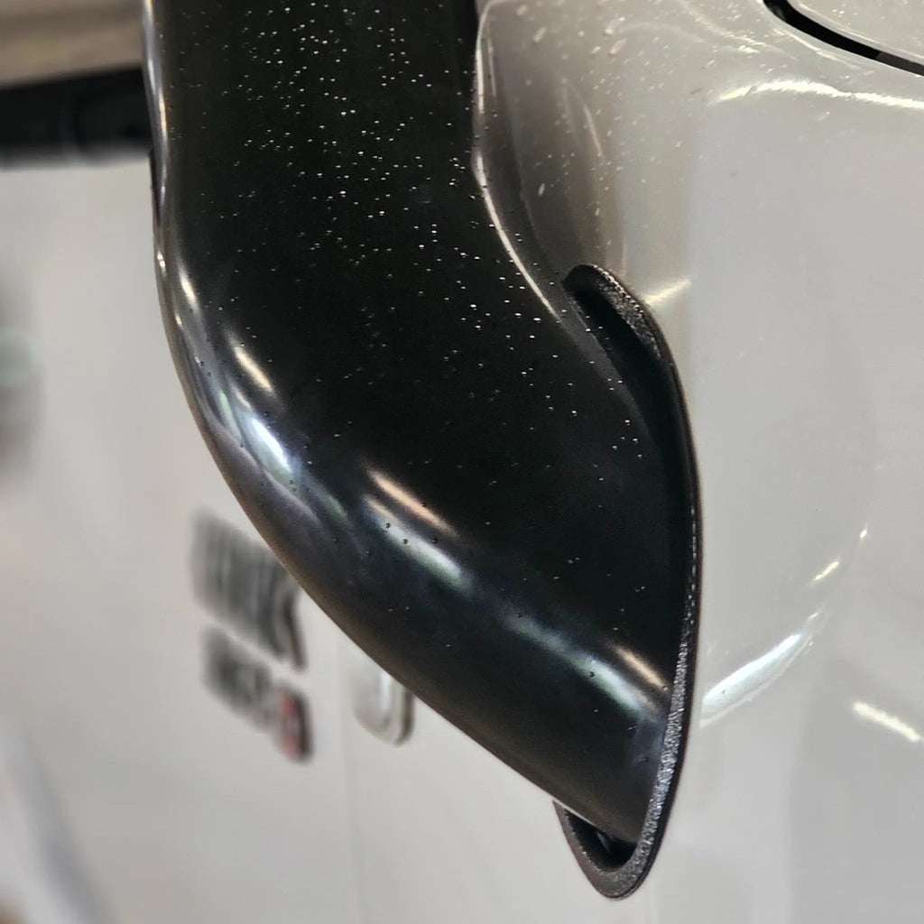 Toyota Hilux N70 Premium stainless steel snorkel, fitment detail