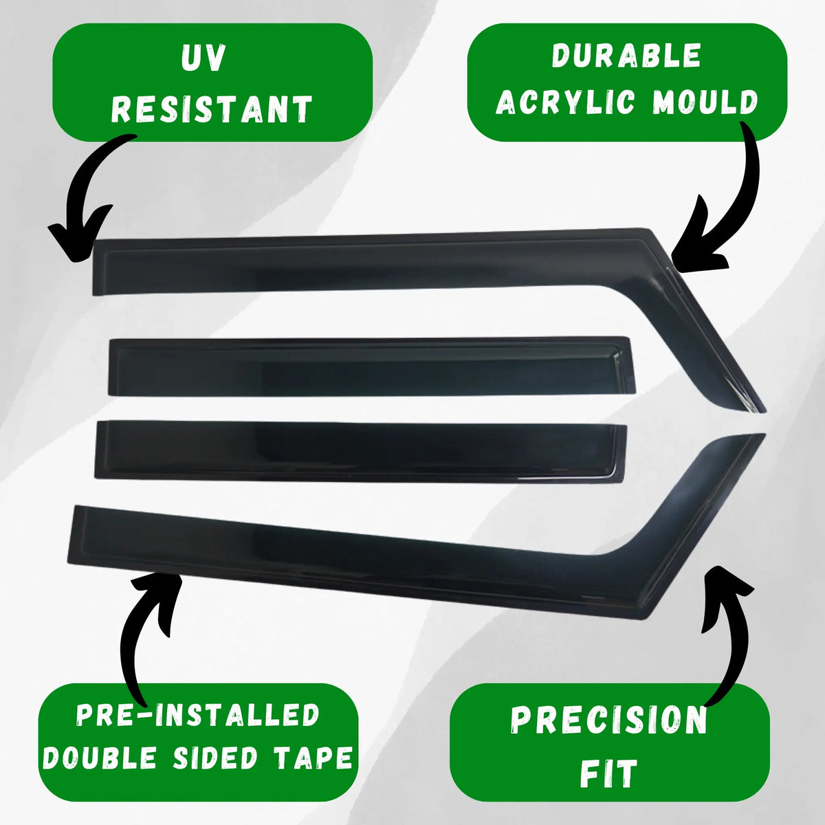 Suzuki Jimny Window Visors/Monsoons 2018-2025 Tough Trucks