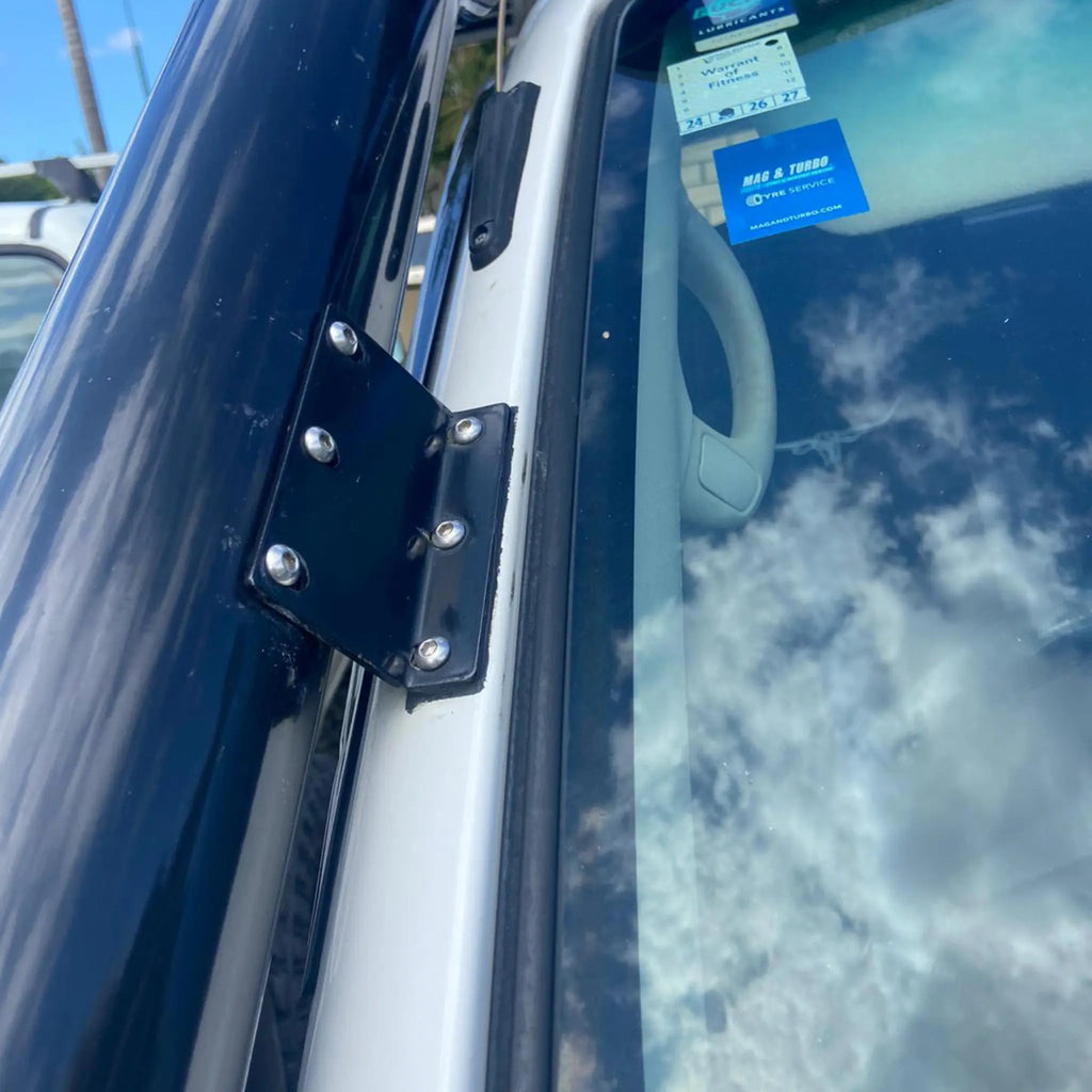 Toyota Hilux N70 Premium stainless steel snorkel, intake detail