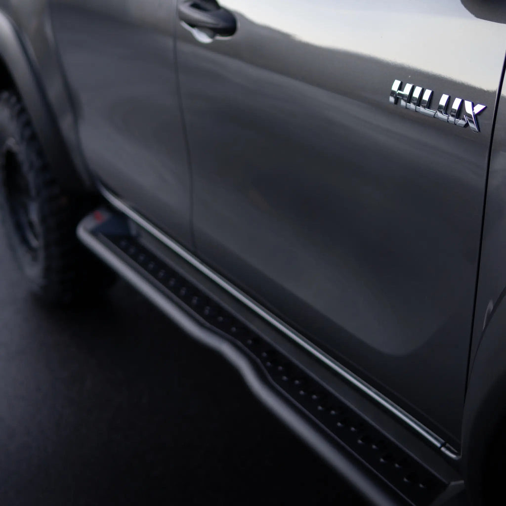 Toyota Hilux N80 Heavy Duty Running Boards, Tough Trucks