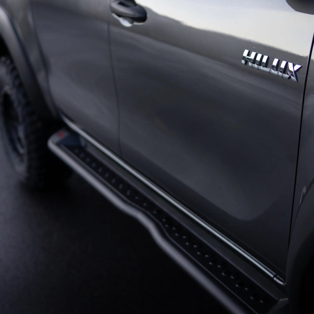 Toyota Hilux N80 Heavy Duty Running Boards, Tough Trucks
