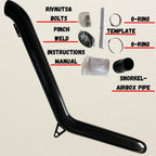LandCruiser 70 Series Stainless Steel Snorkel Tough Trucks