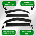 Toyota Landcruiser Prado Window Visors Monsoons, Tough Trucks