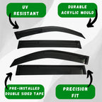 Toyota Landcruiser Prado Window Visors Monsoons, Tough Trucks