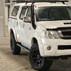 Toyota Hilux N70 Premium stainless steel snorkel, side profile