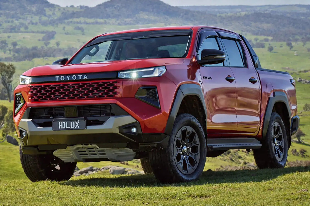 Toyota Hilux N90 Window Visors Monsoons, Tough Trucks